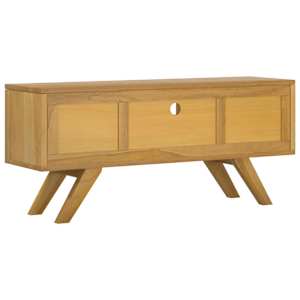 TV stolek 110 x 30 x 50 cm masivní teakové dřevo - obrázek 6