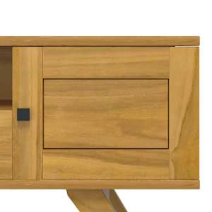 TV stolek 110 x 30 x 50 cm masivní teakové dřevo - obrázek 7