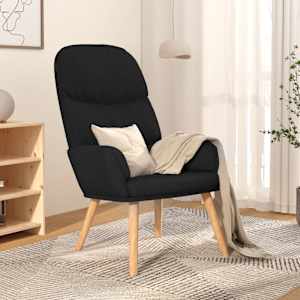 Stol za sproščanje črno blago