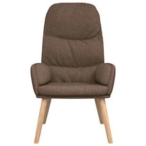 Relaxační křeslo taupe textil - obrázek 3