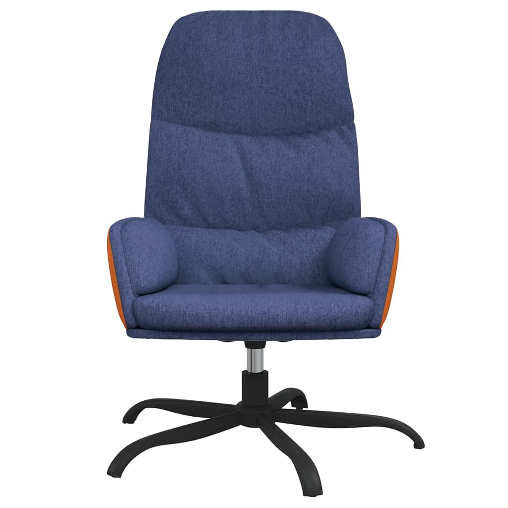 

vidaXL Relaxstoel stof blauw