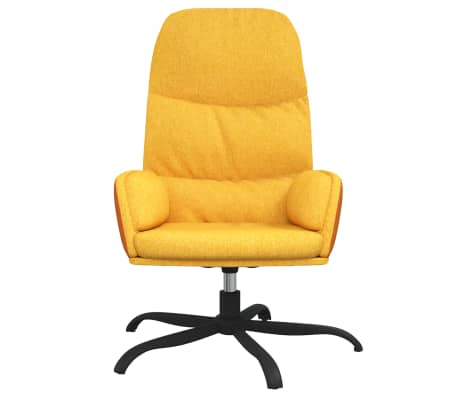 vidaXL Relaxsessel Senfgelb Stoff