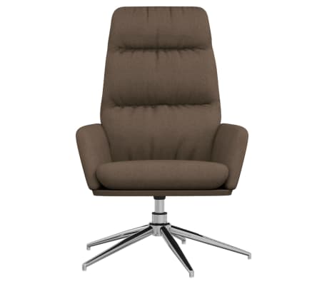 vidaXL Relaxsessel Taupe Stoff