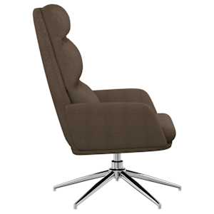 Relaxační křeslo taupe textil - obrázek 4