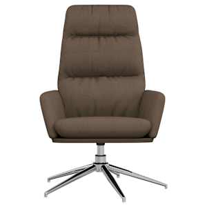 vidaXL Relaxsessel Taupe Stoff