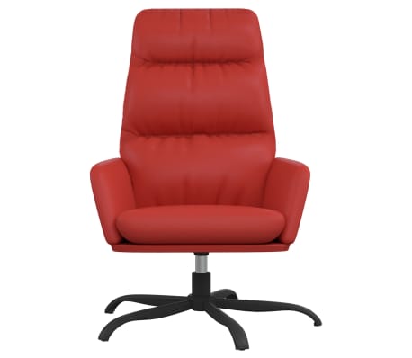 vidaXL Relaxsessel Weinrot Kunstleder