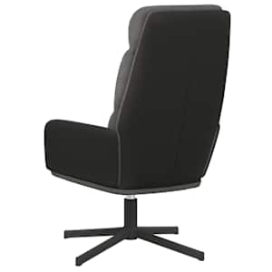 Relaxační křeslo světle šedé textil - obrázek 5