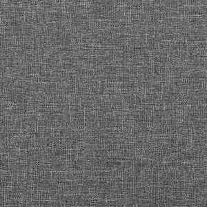 Relaxační křeslo světle šedé textil - obrázek 7