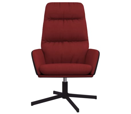 vidaXL Relaxsessel Weinrot Stoff