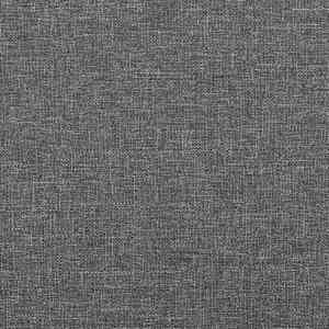 Relaxační křeslo světle šedé textil - obrázek 7