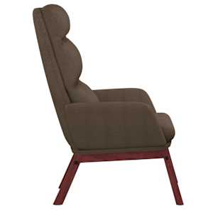 Relaxační křeslo taupe textil - obrázek 4