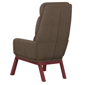 Relaxační křeslo taupe textil - obrázek 5