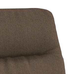 Relaxační křeslo taupe textil - obrázek 6