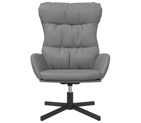 vidaXL Relaxsessel Anthrazit Kunstleder