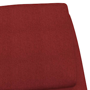 Relaxační křeslo vínové textil - obrázek 6