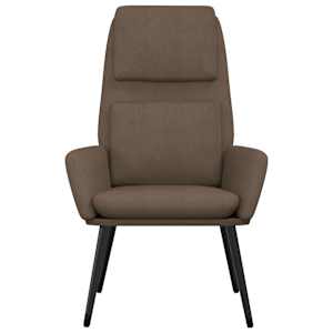 vidaXL Scaun de relaxare, gri taupe, material textil