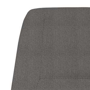 Relaxační křeslo světle šedé textil - obrázek 6