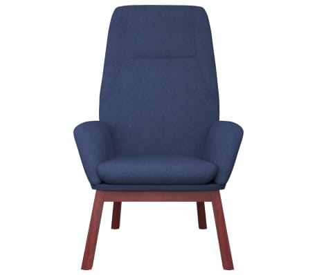 vidaXL Relaxsessel Blau Stoff