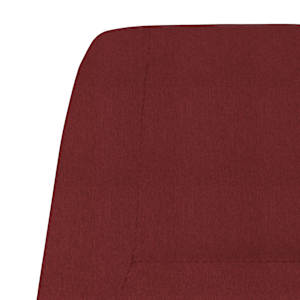 Relaxační křeslo vínové textil - obrázek 6