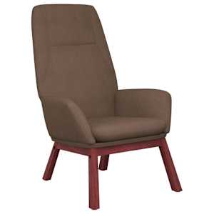 Relaxační židle taupe textil - obrázek 2