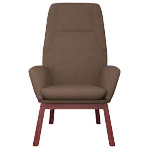 Relaxační židle taupe textil - obrázek 3