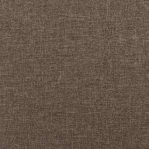 Relaxační židle taupe textil - obrázek 7