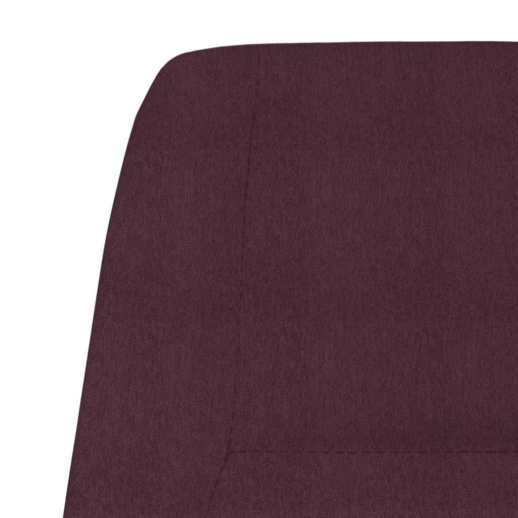 Scaun de relaxare, violet, material textil