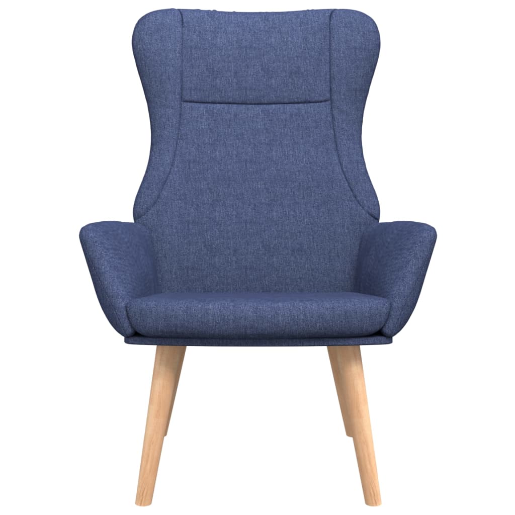 

vidaXL Relaxstoel stof blauw