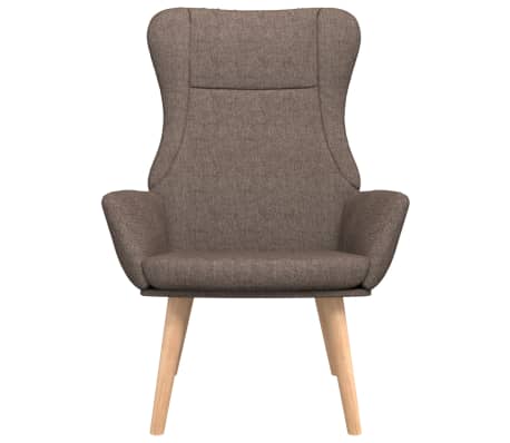 vidaXL Πολυθρόνα Relax Taupe Υφασμάτινη
