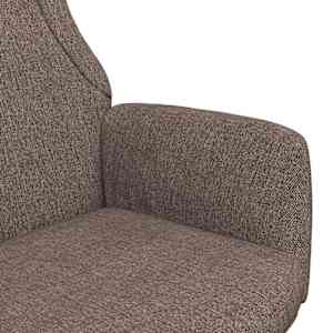 Relaxační židle taupe textil - obrázek 6