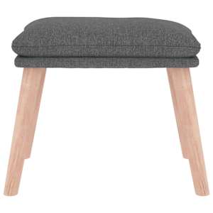 vidaXL Podnožka bledosivá 45x29,5x35 cm látková