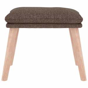 vidaXL Repose-pied Taupe 45x29,5x35 cm Tissu