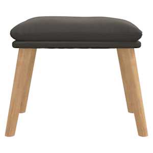 vidaXL Podnožka tmavosiv&aacute; 45x29,5x35 cm zamatov&aacute;