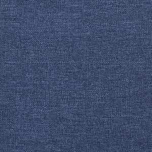 Podnožka modrá 45x29,5x35 cm textil a umělá kůže - obrázek 5