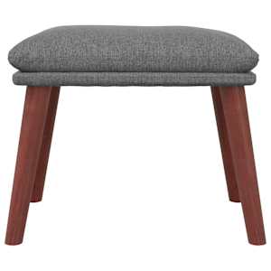 vidaXL Tabure svjetlosivi 45 x 29,5 x 35 cm od tkanine