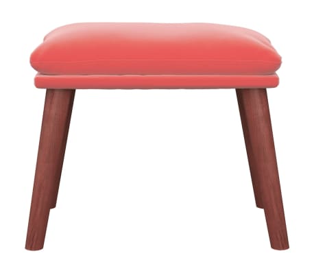 vidaXL Pakoja, rožinės spalvos, 45x29,5x35cm, aksomas