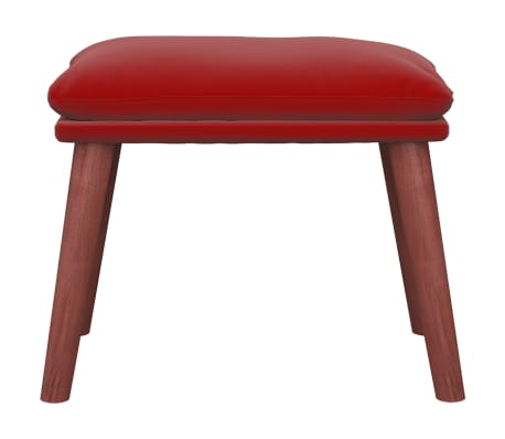 vidaXL Pakoja, raudono vyno spalvos, 45x29,5x35cm, aksomas