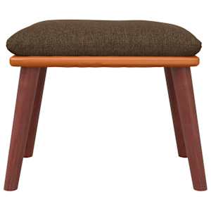 vidaXL Pakoja, rudos spalvos, 45x29,5x35cm, audinys