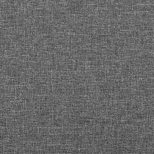 Podnožka světle šedá 45x29,5x35 cm textil - obrázek 5