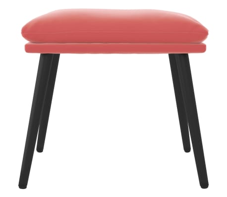 vidaXL Pakoja, rožinės spalvos, 45x29,5x35cm, aksomas