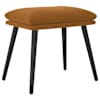 vidaXL jalapink, pruun, 45x29,5x35 cm, samet