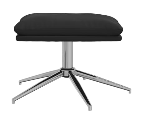 vidaXL Pakoja, juodos spalvos, 45x29,5x35cm, dirbtinė oda, blizgi