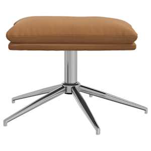 vidaXL Pakoja, taupe spalvos, 60x60x35cm, mikropluo&scaron;to audinys