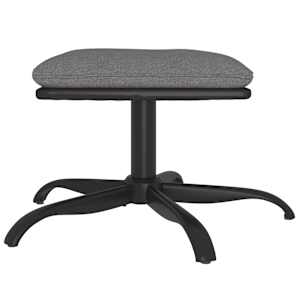 vidaXL Pakoja, &scaron;viesiai pilkos spalvos, 60x60x36cm, audinys