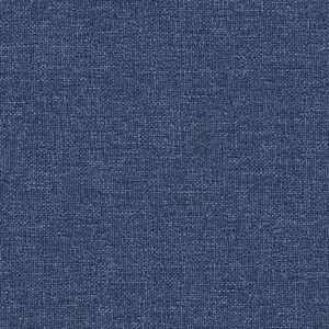 Podnožka modrá 60x60x36 cm textil a umělá kůže - obrázek 5