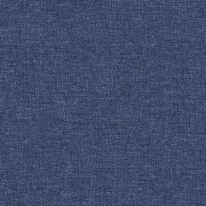 Podnožka modrá 60x60x36 cm textil a umělá kůže - obrázek 5