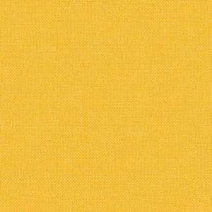 Podnožka hořčicově žlutá 60x60x36 cm textil a umělá kůže - obrázek 5