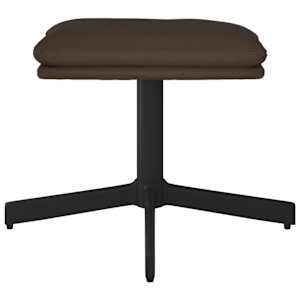 vidaXL jalapink, pruun, 60x60x36 cm, kunstnahk