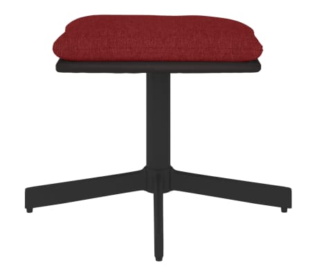 vidaXL bord&oacute; sz&ouml;vet &eacute;s műbőr l&aacute;bzs&aacute;moly 60x60x36 cm