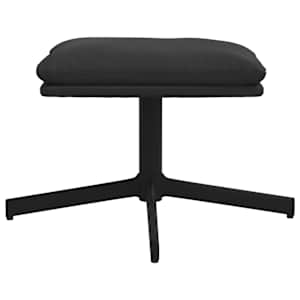 vidaXL Pakoja, juodos spalvos, 45x29,5x36cm, dirbtinė oda, blizgi